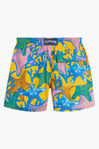 Glowed Stars Stretch Swim Shorts
