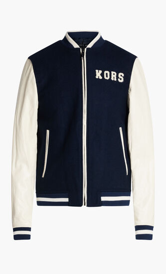 WOOL VARSITY BOMBER