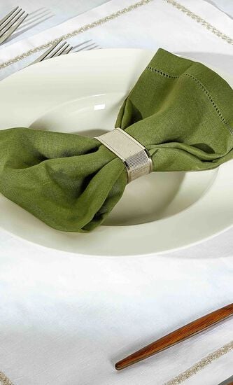 Feliz Napkin Green