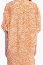 Silk blouse with print