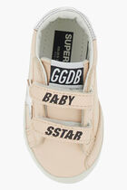 BABY SCHOOL NAPPA UPPER LAMINATED STAR AND HEEL