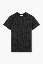 All Over Logo Print Dress