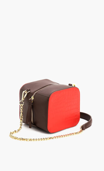 Stars Croc Box Sling Bag