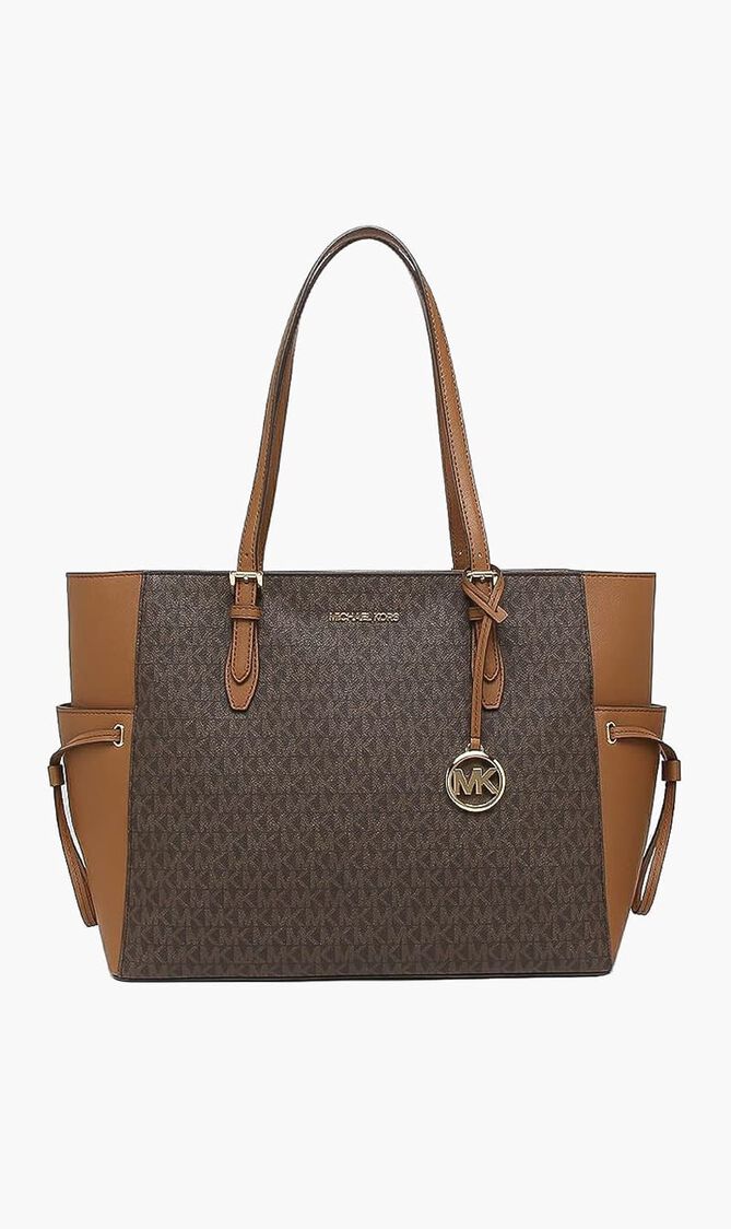 Signature Logo Print Tote Bag