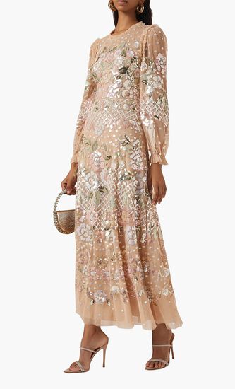 Rosalie Embellished Ankle Gown