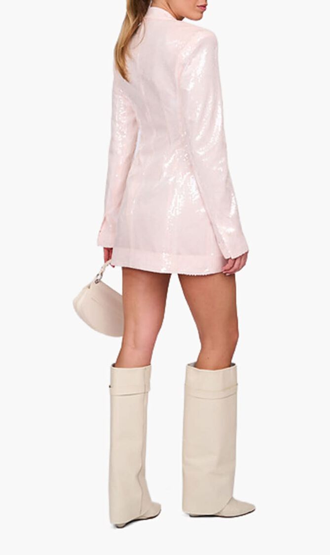 SEQUINS BLAZER DRESS