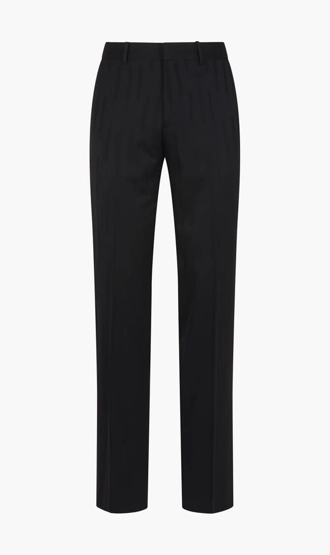 SHIBORI JACQ SLIM PANT BLACK NO COLOR