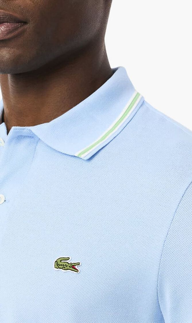 Regular Fit Trim Accent Polo Shirt