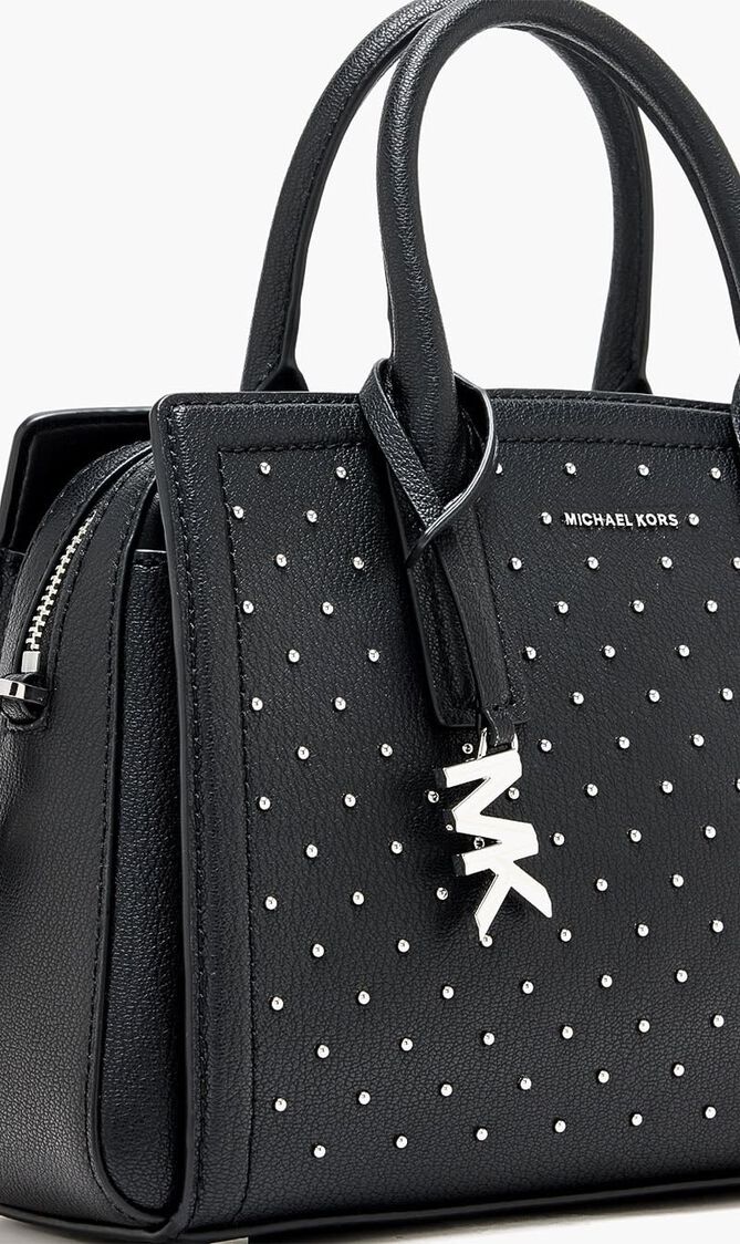 حقيبة ساتشل ليلى مزينة بالدبابيس