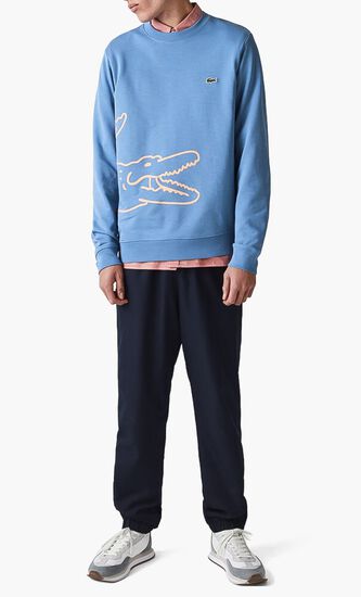 Crocodile Print Sweatshirt