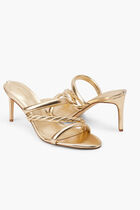 SUPER SOFT STRETCH PU STRAP MULE