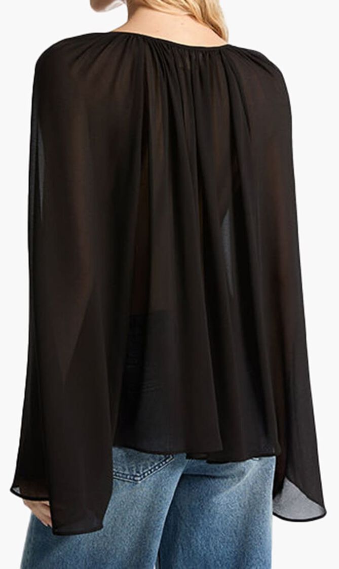 Georgette V-Neck Blouse