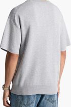Cotton Short-Sleeve Sweater