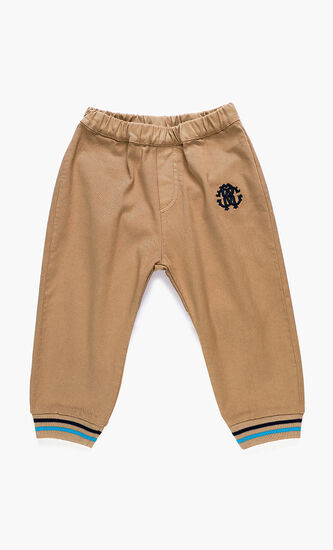 Gabard Logo Embroidered Pants