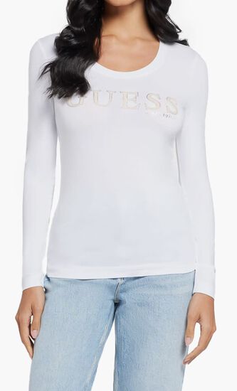 Front Logo Stretch T Shirt