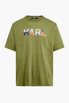 KARL COLOURBLOCK LOGO T-SHIRT