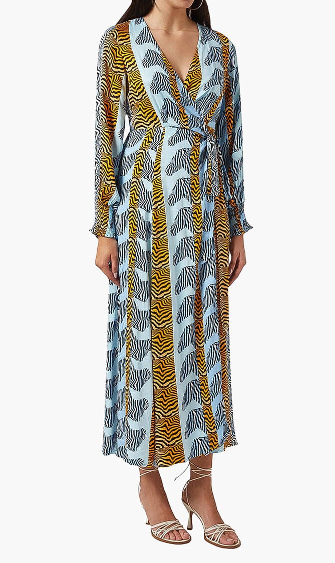 Ziggi Midaxi Wrap Dress