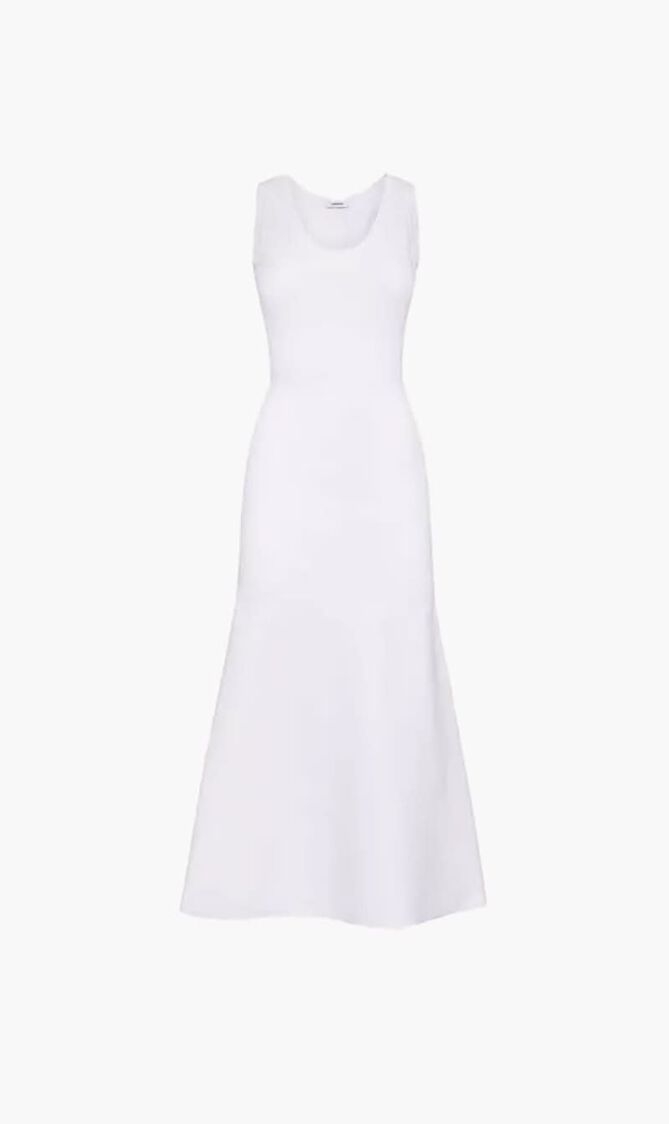 COMPACT VISCOSE DRESS