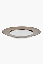Divine Service Plate Round Silver 32cm