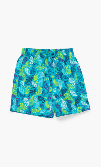 Ocean Paisley Swim Shorts