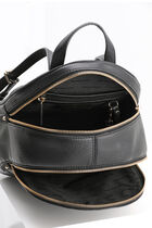 Rhea Zip Black Medium Backpack Rhea Zip Black Medium Backpack