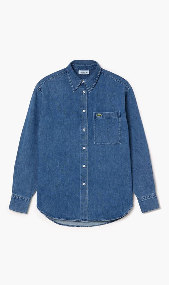 Oversized Denim Shirt