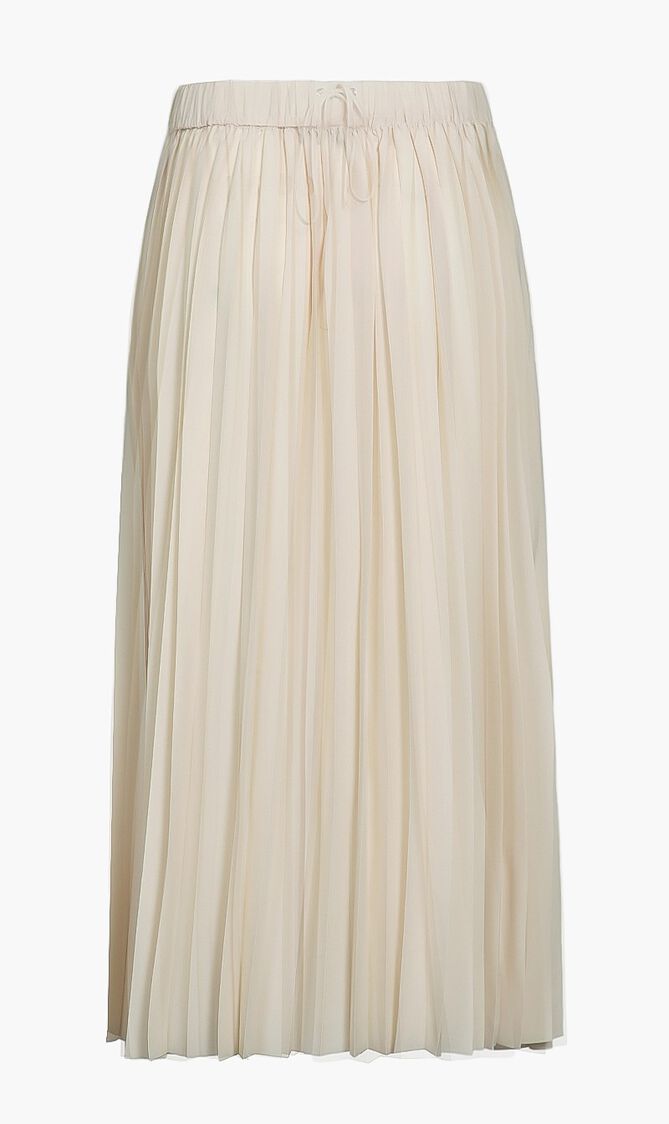Pleated Midi Skirt