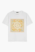 T SHIRT BAROCCO UNDERWATER PRINTED COTTON JERSEY