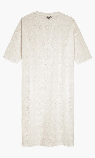 Broderies Anglaises Cotton Dress