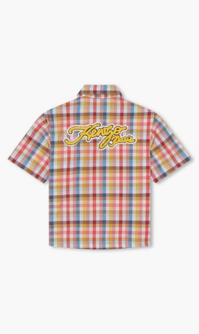 Checked Short Sleeve Shirt Checked Short Sleeve Shirt