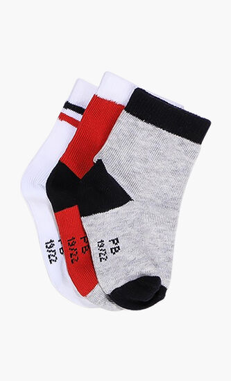 3-Pack Cotton Socks