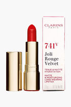 Joli Rouge Velvet Matte Finish Lipstick, 741V Red Orange