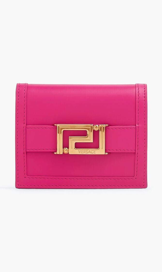 WALLET BIFOLD GRECA GODDESS VITELLO