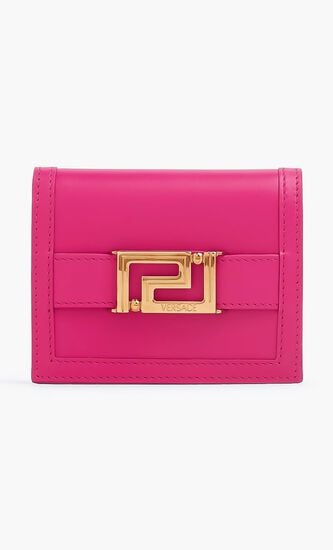 WALLET BIFOLD GRECA GODDESS VITELLO