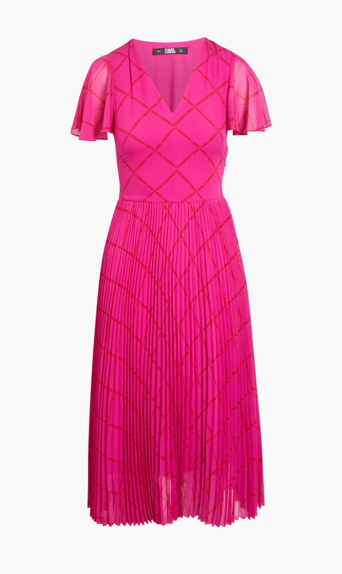 PLEATED DRESS