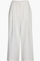Cropped Stretch Twill Belted Pants
