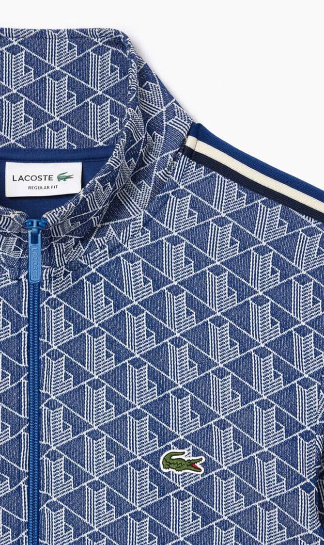 Paris Zip-Up Jacquard Track Jacket