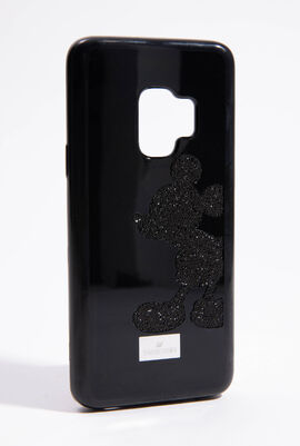 حافظة هاتف سامسونج جلاكسي S9 باللون الأسود Mickey