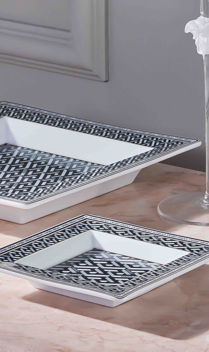 La Greca Trinket Tray Square Black