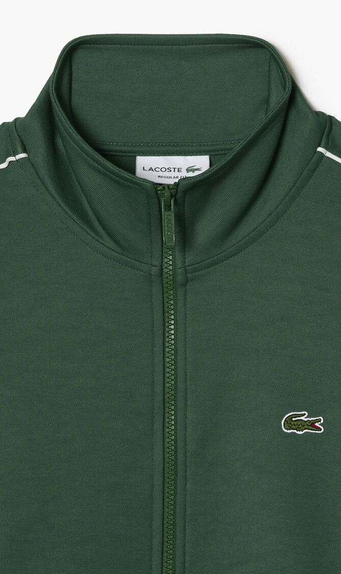 Paris Pique Zip Front Track Jacket Paris Pique Zip Front Track Jacket