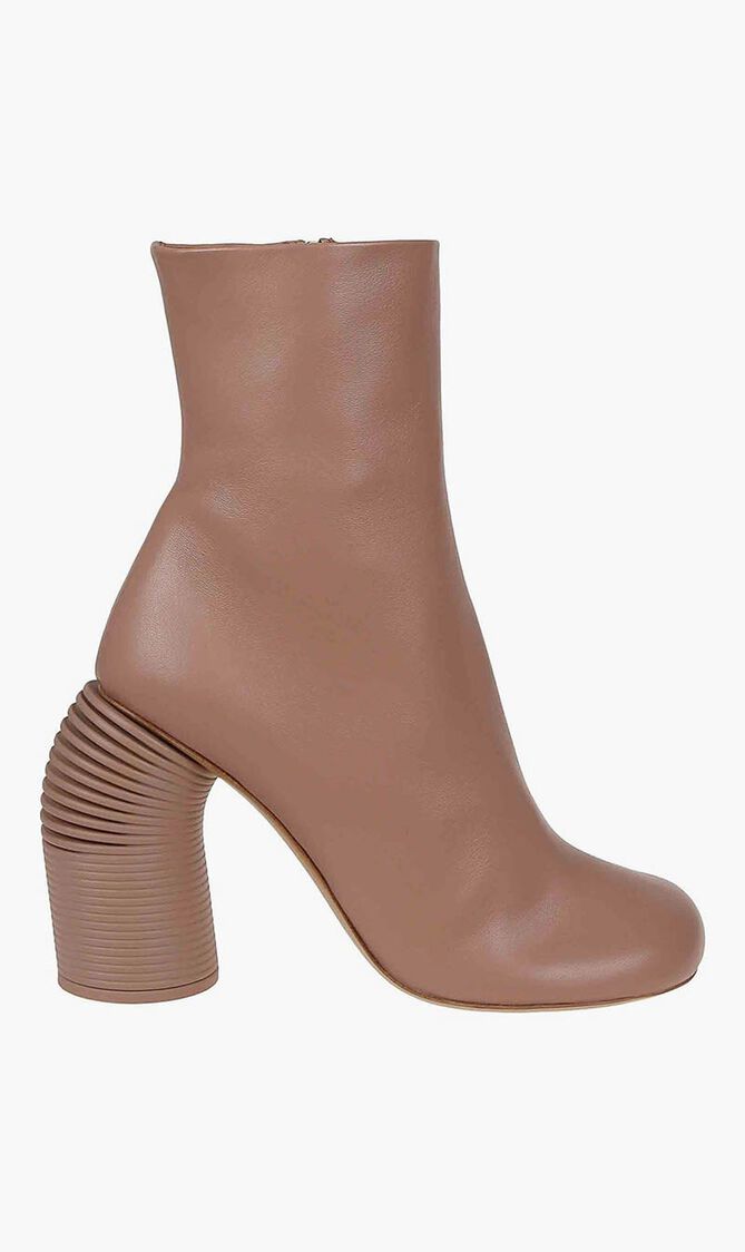 TONAL SPRING ANKLE BOOT NUDE NUDE