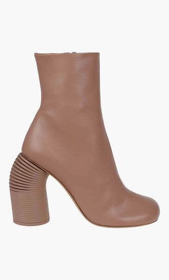 TONAL SPRING ANKLE BOOT NUDE NUDE