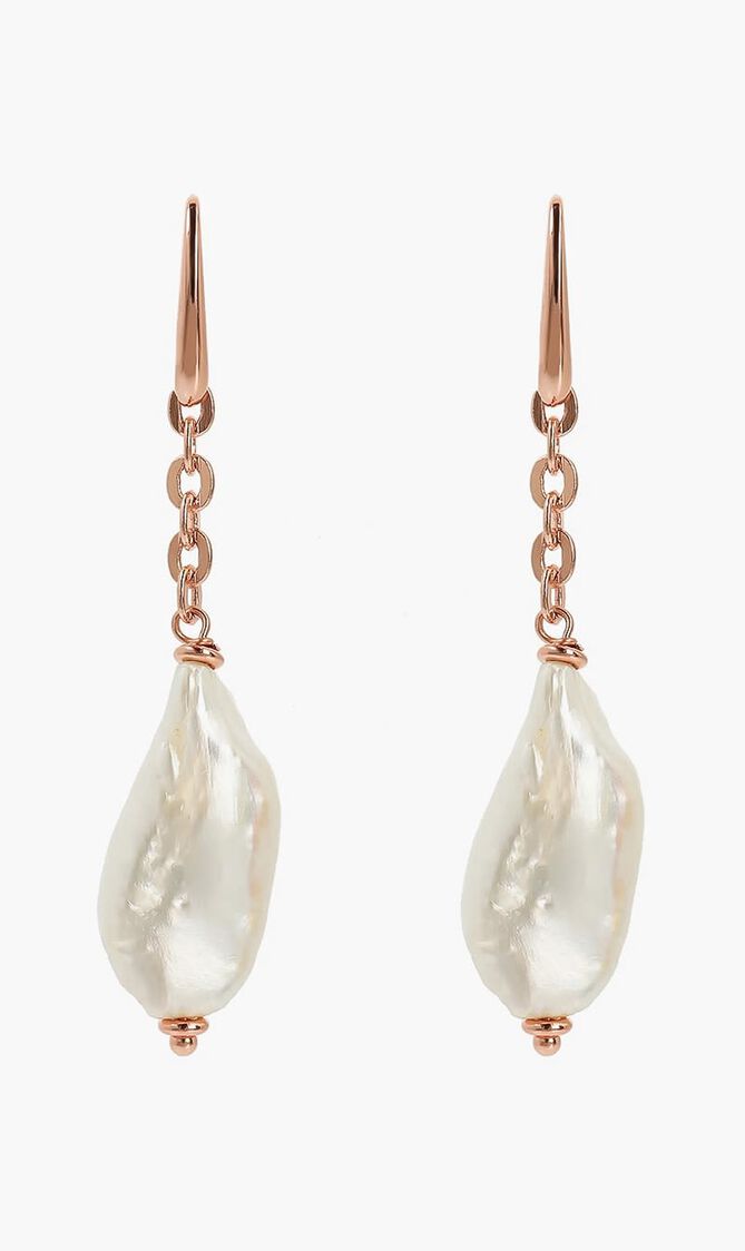 Pearl Pendant Earrings