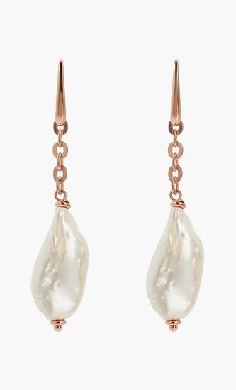 Pearl Pendant Earrings