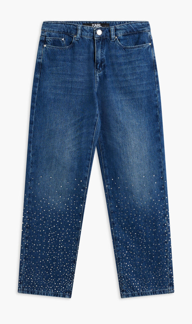 SPARKLE GF DENIM PANTS