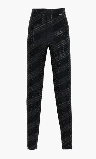 Crystal Embellished Leggings