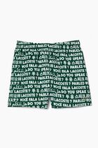 Logo Print Swim Trunks