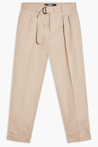 Linen Blend Tailored Pants