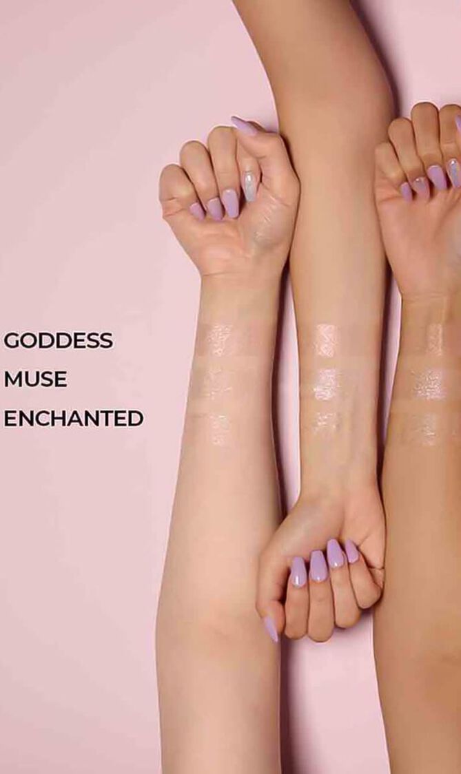 Paradise Shine Eye Sequins Mini Trio Makeup Set