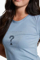 Maze Rhinestone Triangle Logo Tee